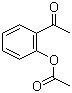 structure of CAS# 7250-94-4, 2'-Acetoxyacetophenone;2'-Hydroxy-acetophenoneacetate; 1-(2-Acetyloxyphenyl)ethanone; 2-Acetylphenyl acetate; 1-[2-(Acetyloxy)phenyl]ethanone; o-(Acetyloxy)acetophenone; o-Acetylphenol acetate