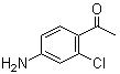 1-(4-Amino-2-chlorophenyl)ethanone molecular structure (CAS 72531-23-8)