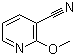 3-氰基-2-甲氧基吡啶分子结构 (CAS 7254-34-4)