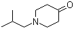 N-异丁基-4-哌啶酮分子结构 (CAS 72544-16-2)
