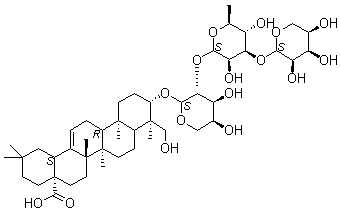 Clematoside S molecular structure (CAS 72629-76-6)