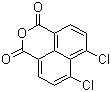 4,5-二氯-1,8-萘二甲酸酐分子结构 (CAS 7267-14-3)