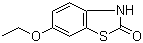 结构式 CAS# 72680-01-4, 6-乙氧基-2(3H)-苯并噻唑酮