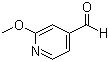 2-Methoxypyridine-4-carboxaldehyde molecular structure (CAS 72716-87-1)