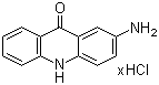 结构式 CAS# 727388-68-3, 2-氨基-9-吖啶酮盐酸盐