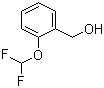 structure of CAS# 72768-94-6, 2-(Difluoromethoxy)benzyl alcohol;2-(Difluoromethoxy)benzenemethanol; [2-(Difluoromethoxy)phenyl]methanol