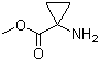 Methyl 1-aminocyclopropanecarboxylate molecular structure (CAS 72784-43-1)