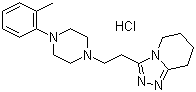 Dapiprazole hydrochloride molecular structure (CAS 72822-13-0)