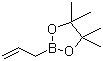 结构式 CAS# 72824-04-5, 烯丙基硼酸频哪醇酯; 2-烯丙基-4,4,5,5-四甲基-1,3,2-二氧杂环戊硼烷