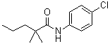结构式 CAS# 7287-36-7, 庚酰草胺