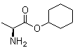 L-Alanine cyclohexyl ester molecular structure (CAS 72873-27-9)