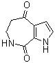 6,7-二氢吡咯并[2,3-c]氮杂卓-4,8(1H,5H)-二酮分子结构 (CAS 72908-87-3)