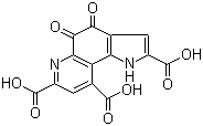 吡咯喹啉醌分子结构 (CAS 72909-34-3)