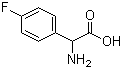 4-Fluorophenylglycine molecular structure (CAS 7292-73-1)