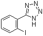 5-(2-碘苯基)-1H-四氮唑分子结构 (CAS 73096-40-9)