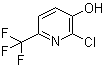 2-氯-6-(三氟甲基)吡啶-3-醇分子结构 (CAS 731002-60-1)