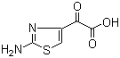 2-(2-Aminothiazol-4-yl)glyoxylic acid molecular structure (CAS 73150-67-1)