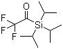 2,2,2-Trifluoro-1-(triisopropylsilyl)ethanone molecular structure (CAS 731851-59-5)