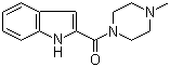 (1H-Indol-2-yl)(4-methylpiperazin-1-yl)methanone molecular structure (CAS 73187-30-1)