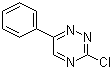 structure of CAS# 73214-24-1, 3-Chloro-6-phenyl-1,2,4-triazine