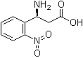 (betaS)-beta-Amino-2-nitrobenzenepropanoic acid molecular structure (CAS 732242-02-3)