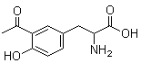 3-Acetyl-DL-tyrosine molecular structure (CAS 73245-90-6)