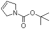 structure of CAS# 73286-70-1, N-Boc-pyrroline;1-tert-Butoxycarbonylpyrroline; N-Boc-2,5-dihydropyrrole; tert-Butyl 2H-pyrrole-1(5H)-carboxylate; 2,5-Dihydropyrrole-1-carboxylic acid tert-butyl ester; 2,5-Dihydro-1H-pyrrole-1-carboxylic acid 1,1-dimethylethyl ester