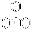 三苯甲基锂分子结构 (CAS 733-90-4)