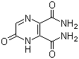 6-Oxo-1,6-dihydropyrazine-2,3-dicarboxamide molecular structure (CAS 73403-52-8)