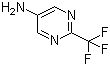 结构式 CAS# 73418-87-8, 2-三氟甲基-5-氨基嘧啶