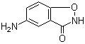 structure of CAS# 73498-28-9, 5-Amino-1,2-benzisoxazol-3(2H)-one
