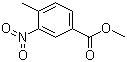 结构式 CAS# 7356-11-8, 4-甲基-3-硝基苯甲酸甲酯