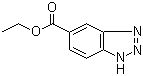 structure of CAS# 73605-91-1, Ethyl benzotriazole-5-carboxylate;1H-Benzotriazole-5-carboxylic acid ethyl ester