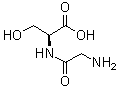 Glycyl-L-serine molecular structure (CAS 7361-43-5)