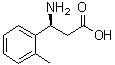 (S)-3-Amino-3-(2-methylphenyl)propanoic acid molecular structure (CAS 736131-48-9)