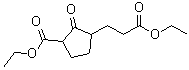 3-(Ethoxycarbonyl)-2-oxocyclopentanepropanoic acid ethyl ester molecular structure (CAS 7362-91-6)
