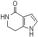 结构式 CAS# 736990-65-1, 1,5,6,7-四氢-4H-吡咯并[3,2-c]吡啶-4-酮