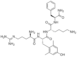 Elamipretide molecular structure (CAS 736992-21-5)