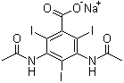 泛影酸钠分子结构 (CAS 737-31-5)