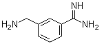 3-(Aminomethyl)benzenecarboximidamide molecular structure (CAS 73711-52-1)