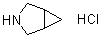 结构式 CAS# 73799-64-1, 3-氮杂双环[3.1.0]己烷盐酸盐