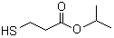 3-巯基丙酸异丙酯分子结构 (CAS 7383-64-4)