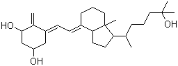 反式骨化三醇分子结构 (CAS 73837-24-8)