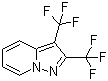 2,3-双(三氟甲基)吡唑并[1,5-a]吡啶分子结构 (CAS 73883-19-9)