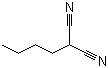 2-丁基丙二腈分子结构 (CAS 7391-58-4)