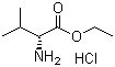 structure of CAS# 73913-64-1, Ethyl D-valinate hydrochloride;D-Valine ethyl ester hydrochloride