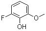 2-Fluoro-6-methoxyphenol molecular structure (CAS 73943-41-6)