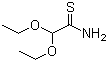 2,2-Diethoxyethanethioamide molecular structure (CAS 73956-15-7)