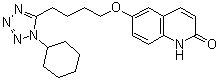 3,4-Dehydrocilostazol molecular structure (CAS 73963-62-9)