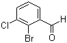 2-溴-3-氯苯甲醛分子结构 (CAS 74073-40-8)